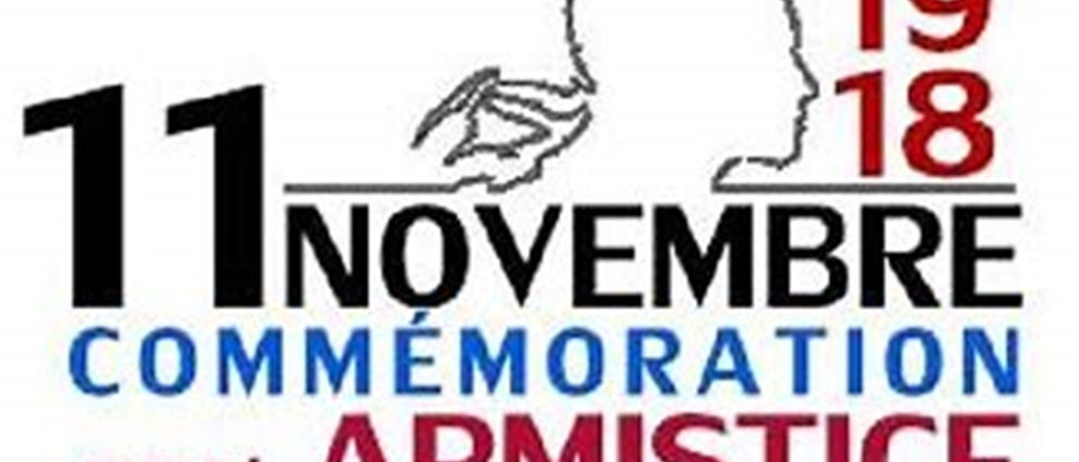 Commémoration de l'armistice du 11 novembre 1918 