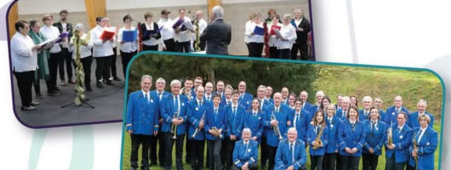Concert de l'Harmonie de Fromelennes avec la participation de la Chorale du RACLS de Rancennes